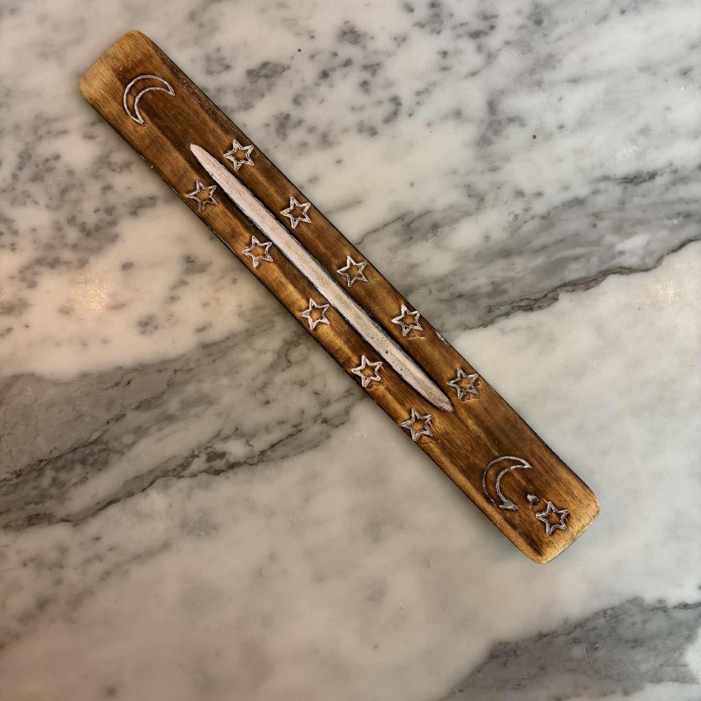 “maan” mango white wash wierookasvanger