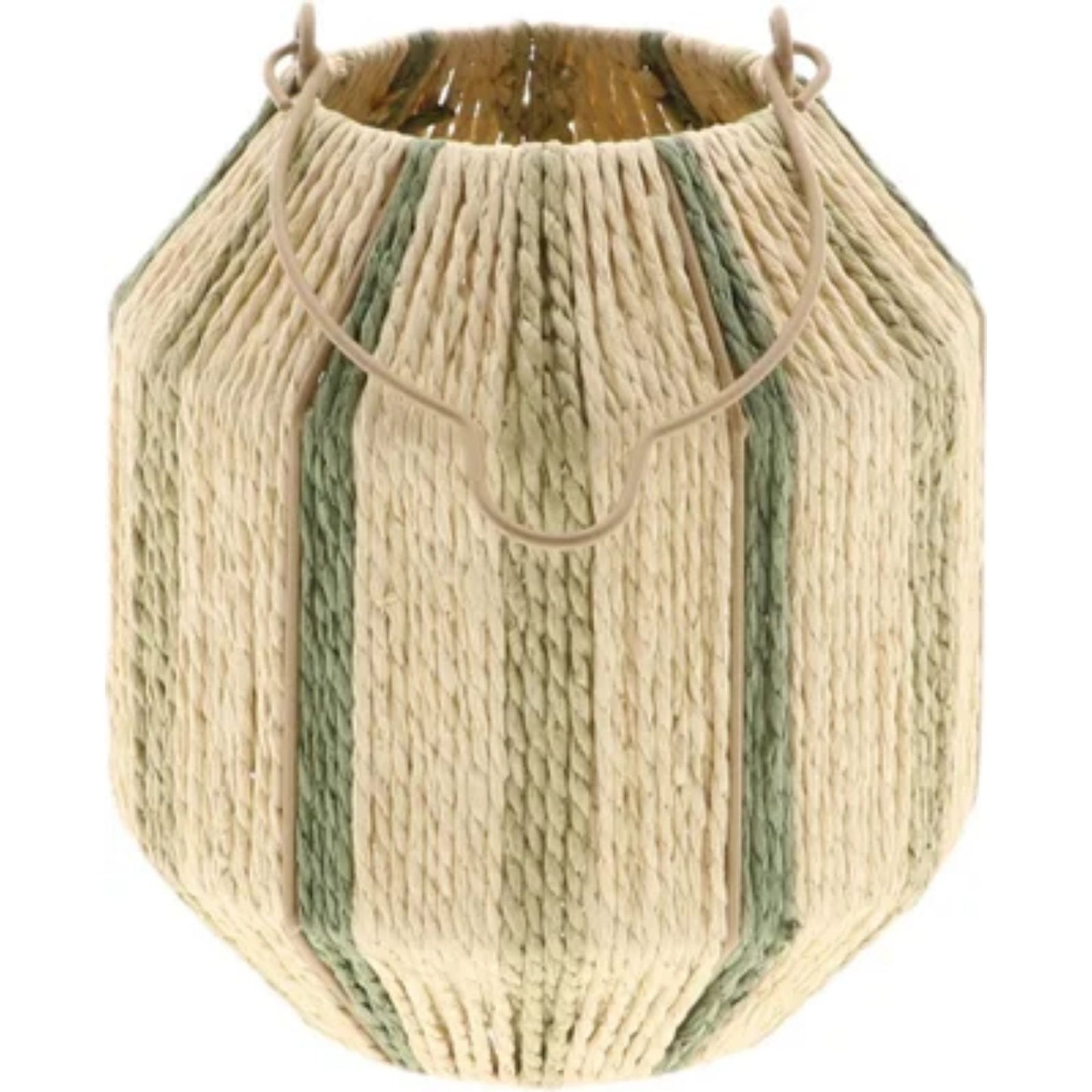 Lantaarn Xavi Groen – H20 x D18 cm