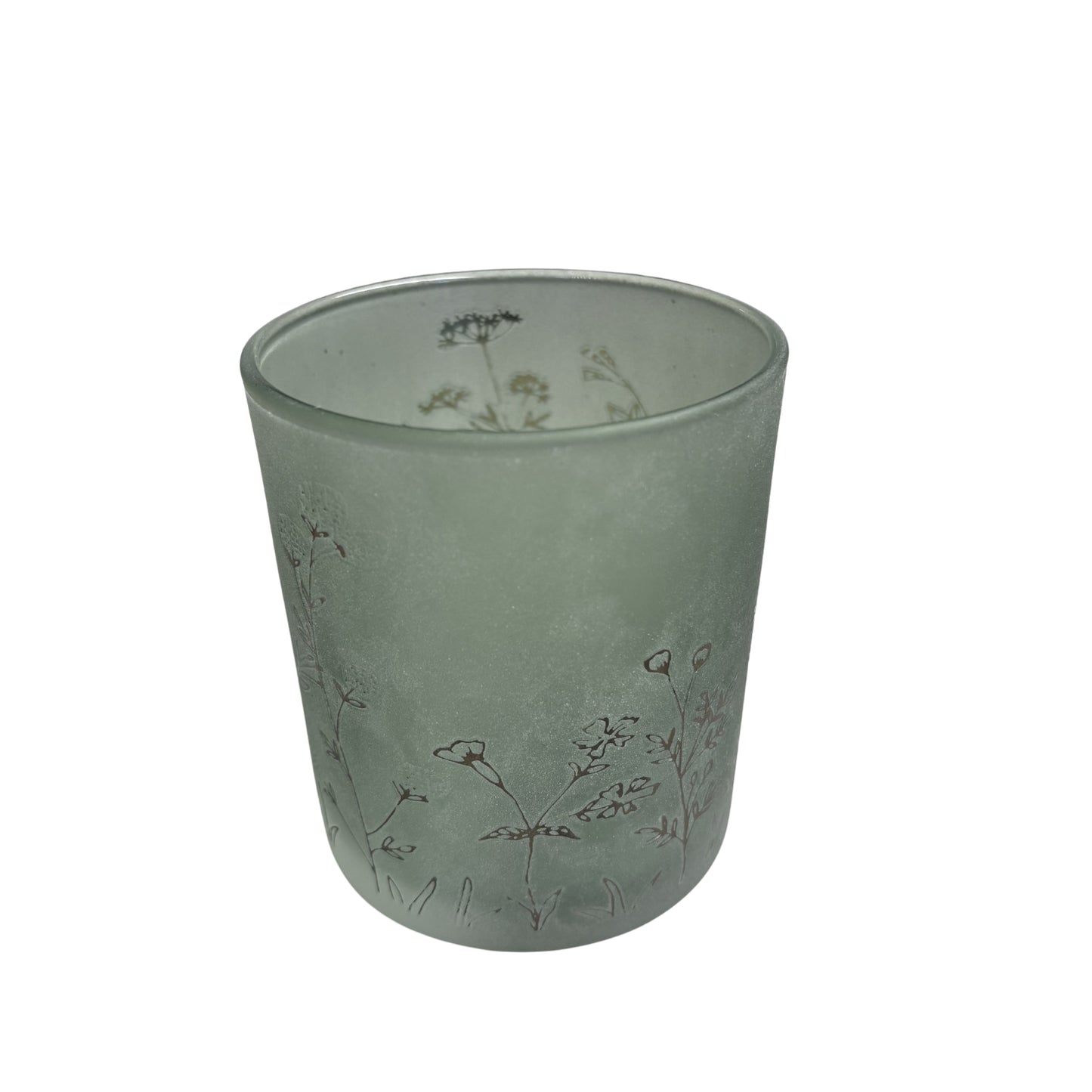 Theelichthouder Wilde Grassen Groen – 10cm