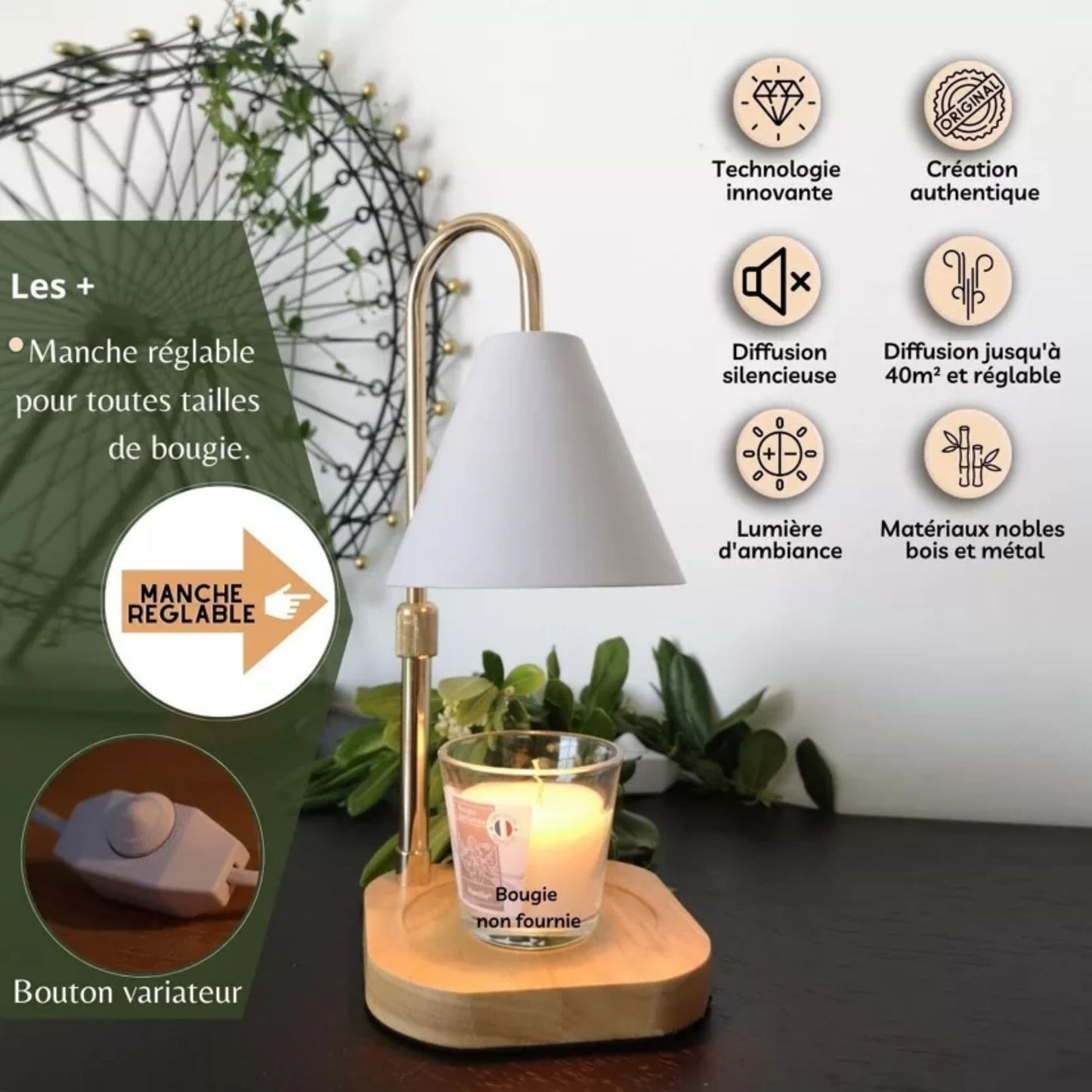 Candelia Candle Warmer Lamp