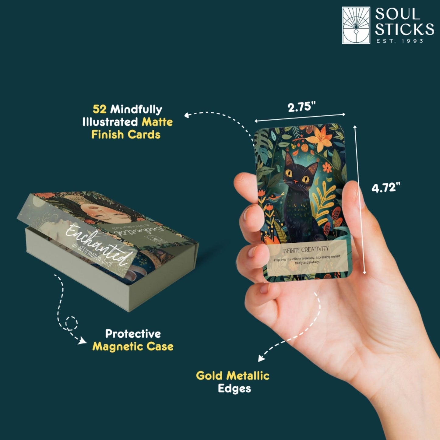 Enchanted Affirmatie kaarten