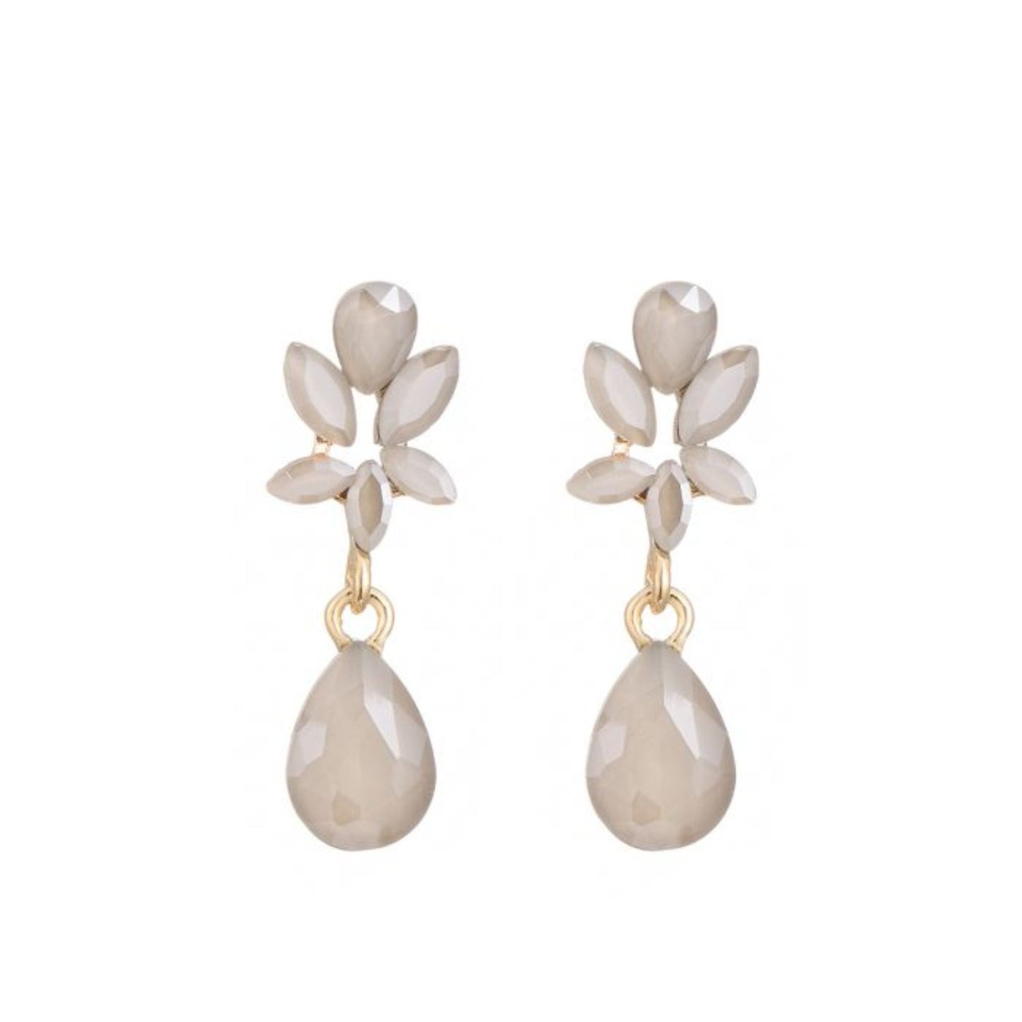 Flower & Drop Medium Beige