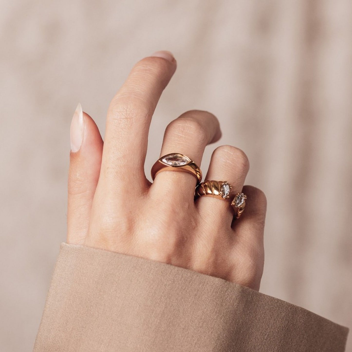 Jolie Crystal Ring