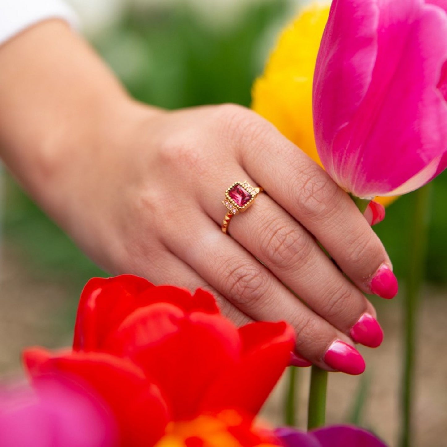 Classic Miracle Pink Ring