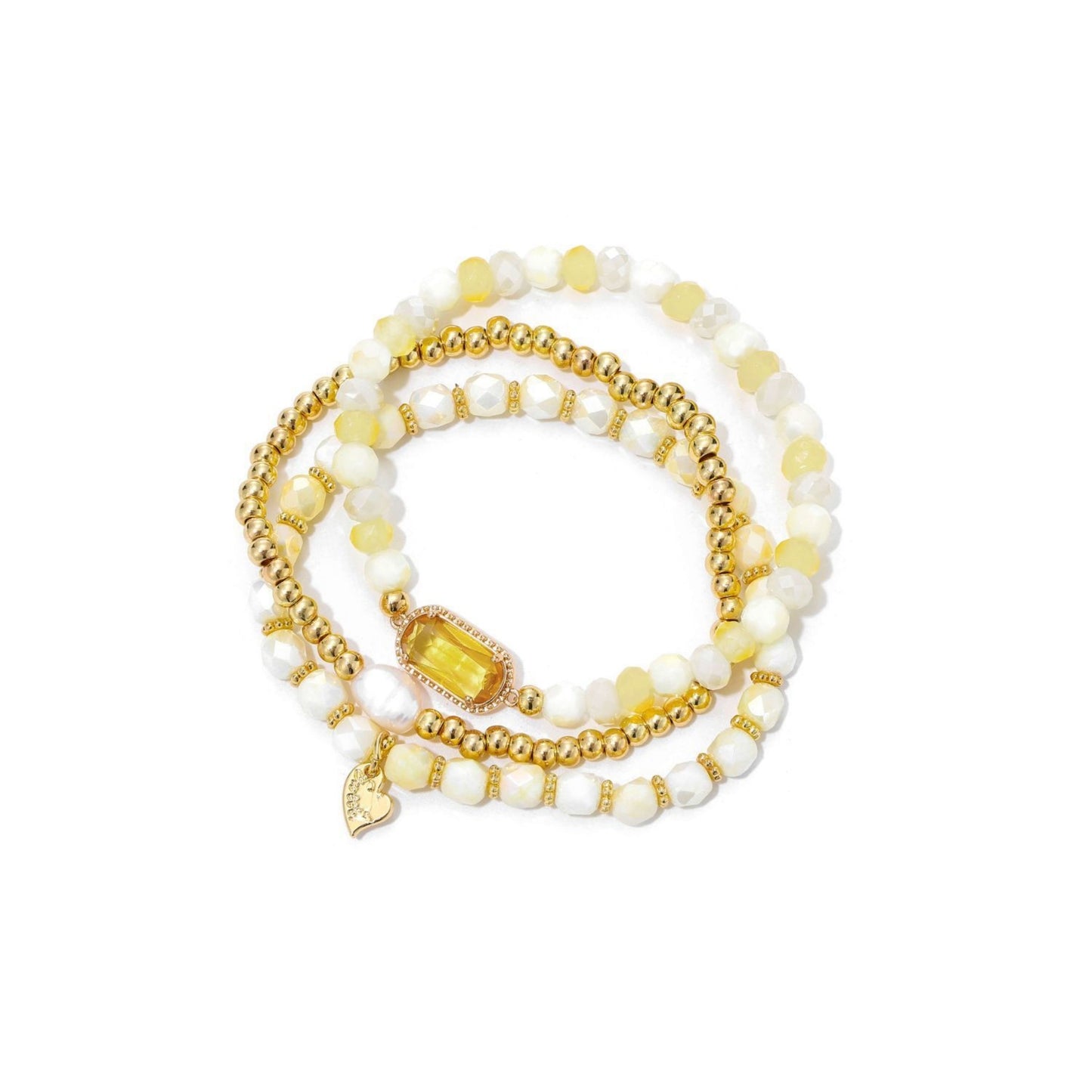Rosalia Armbanden Butter Geel