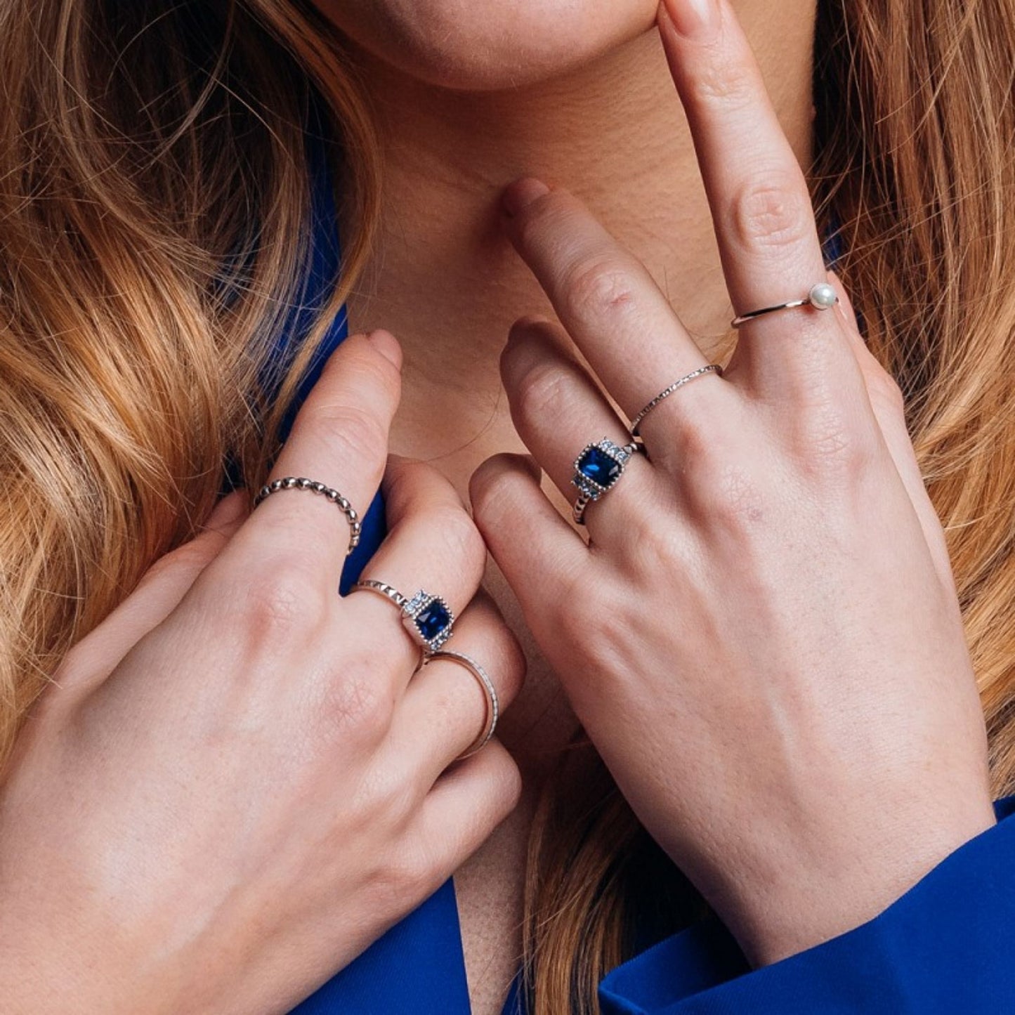 Classic Miracle Blue Ring