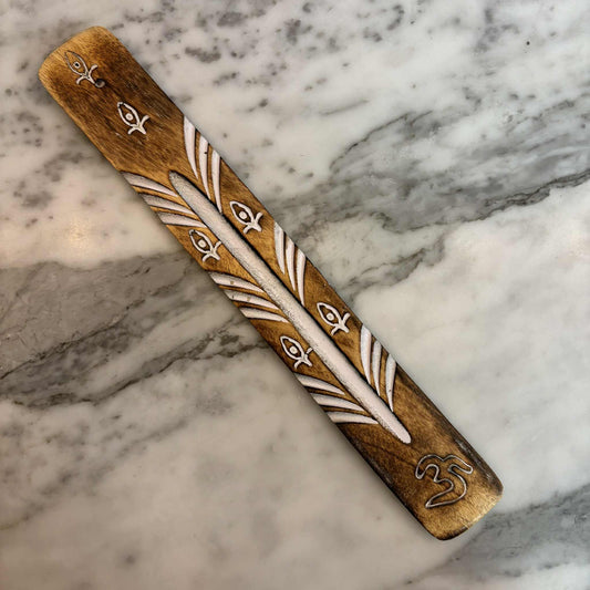 “Ohm” mango white wash wierookasvanger