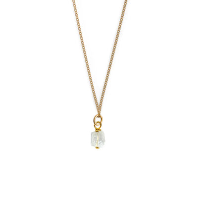 Birthstone ketting April - Kwarts