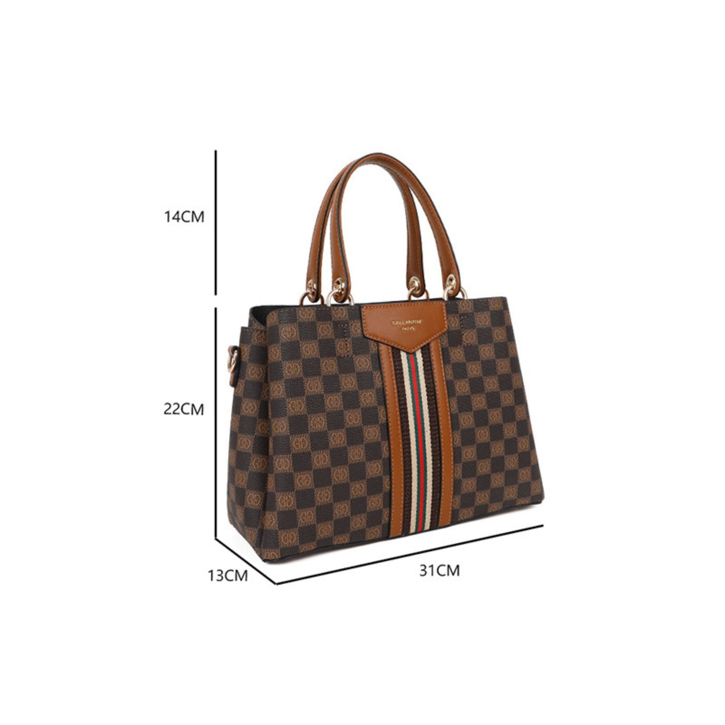 Aurelie Handtas Camel