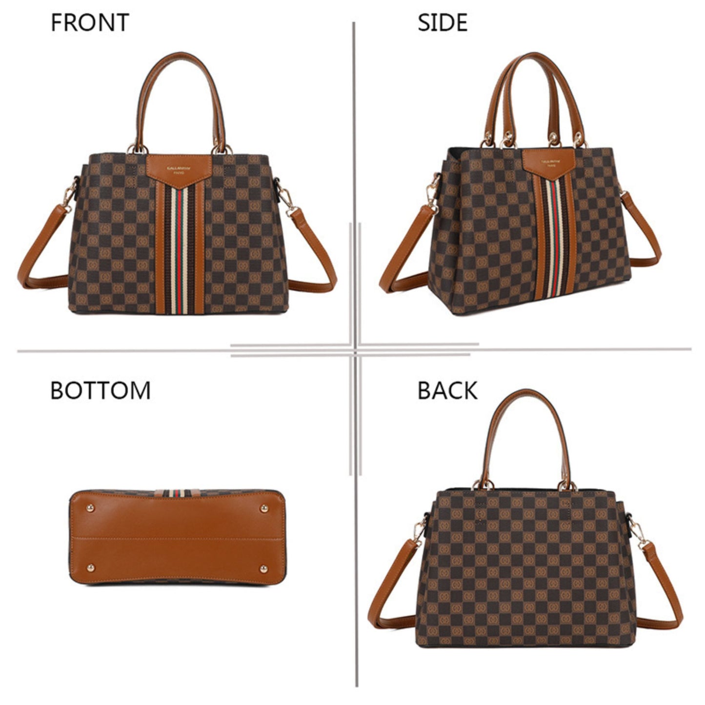 Aurelie Handtas Camel