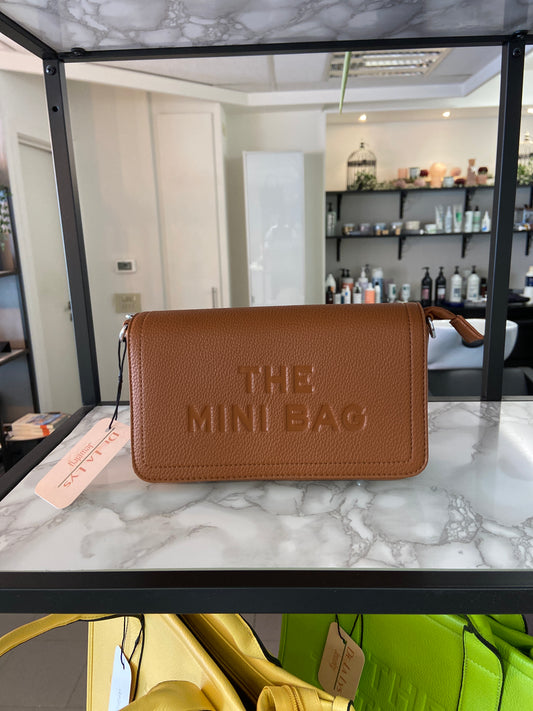 The mini bag rechthoekig Camel