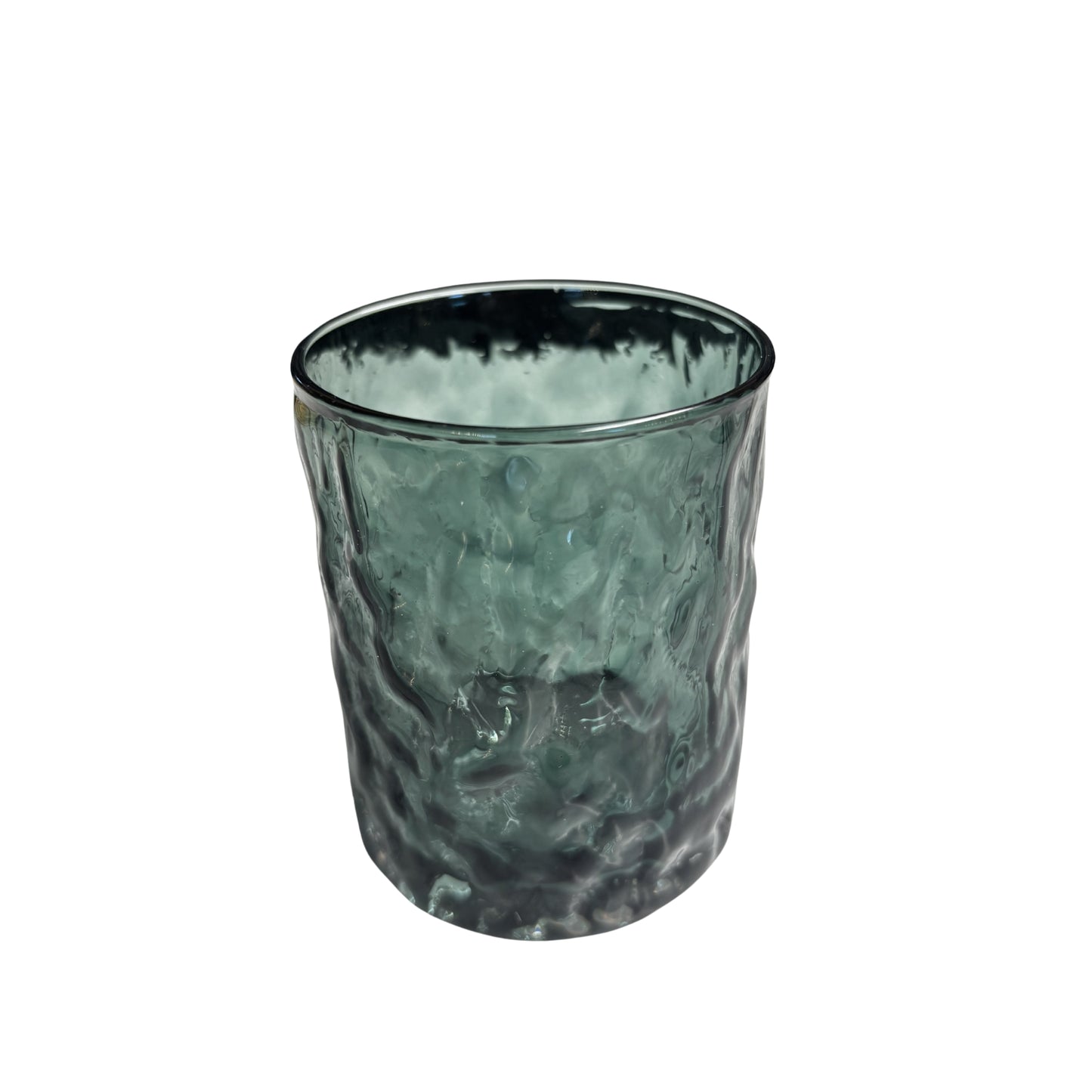 Glazen Theelichthouder Donkergroen – 9cm