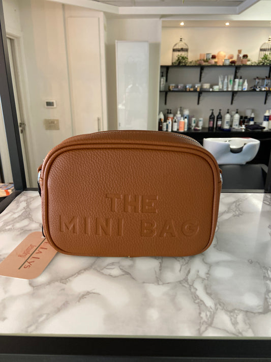 The mini bag ovaal camel