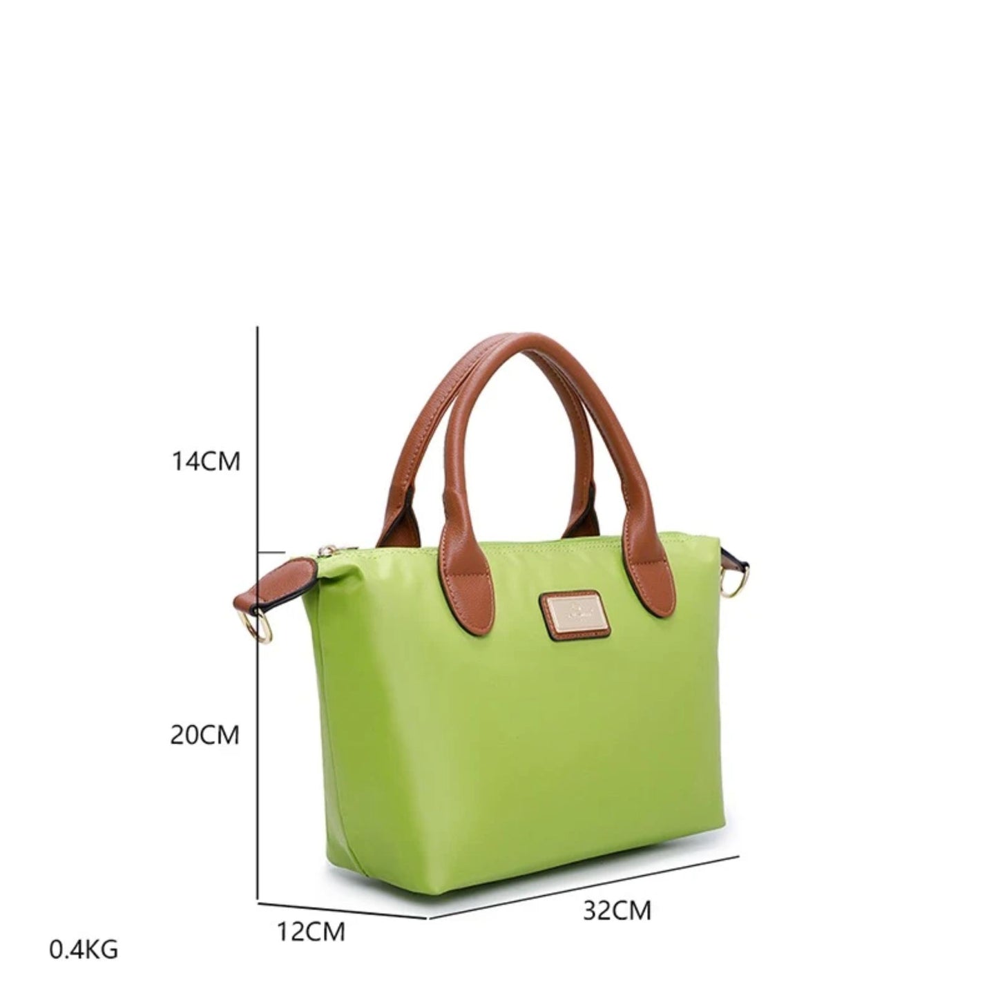 Hailey Handtas Licht groen