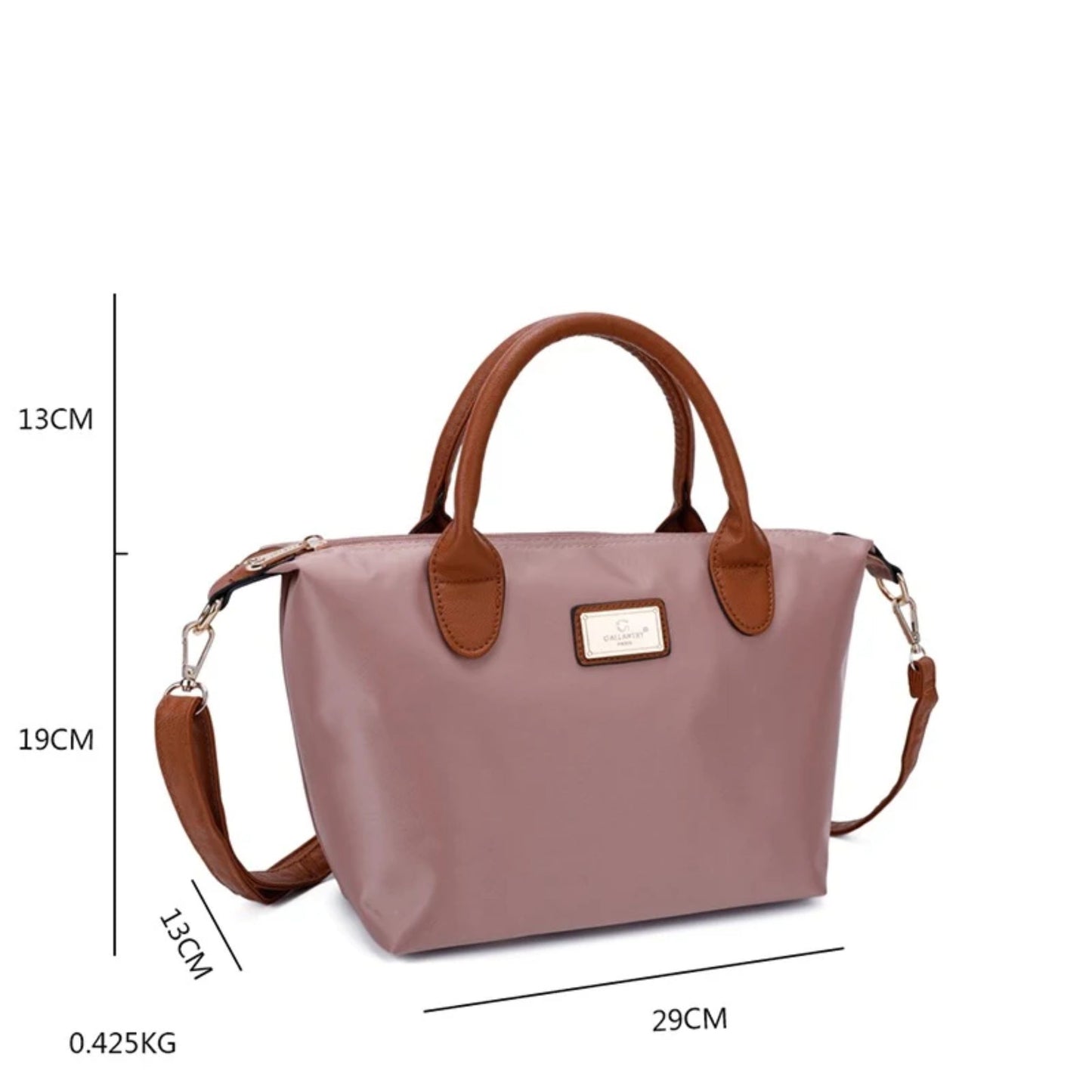 Hailey Handtas Oud Roze