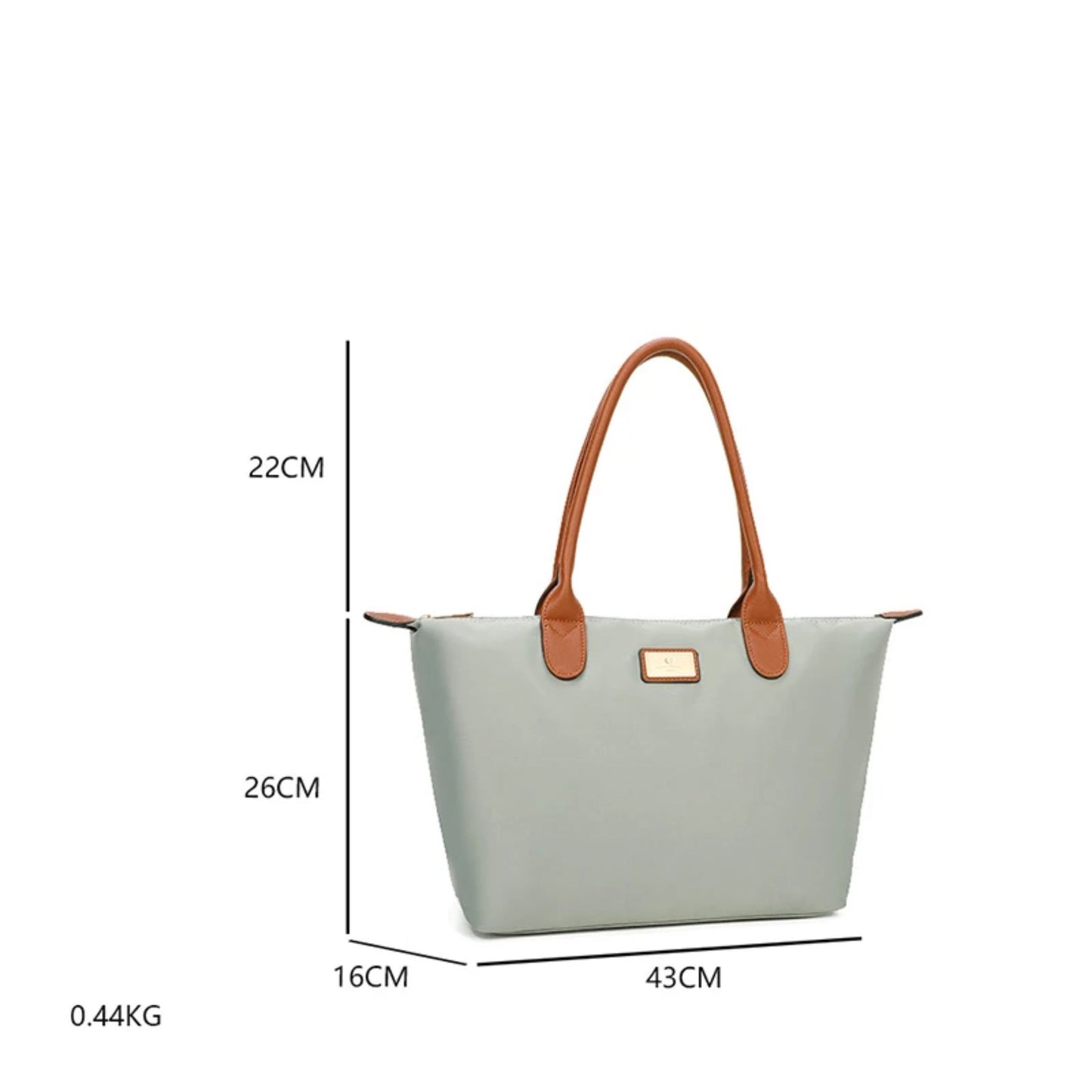 Hailey Shopper Licht Grijs