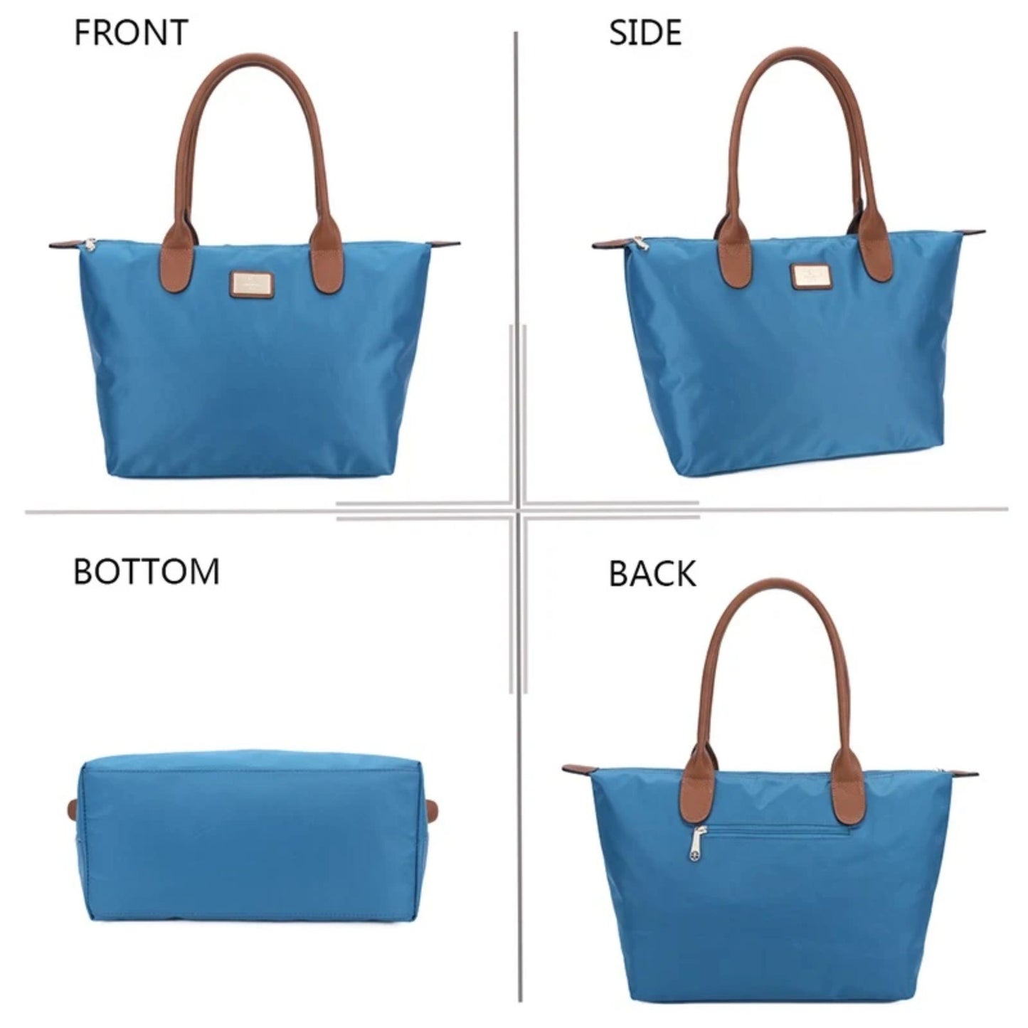 Hailey Shopper Turqouise