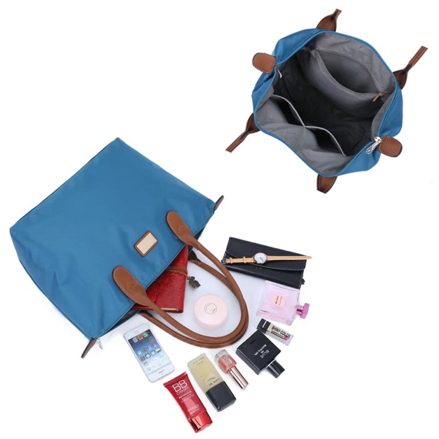 Hailey Shopper Turqouise