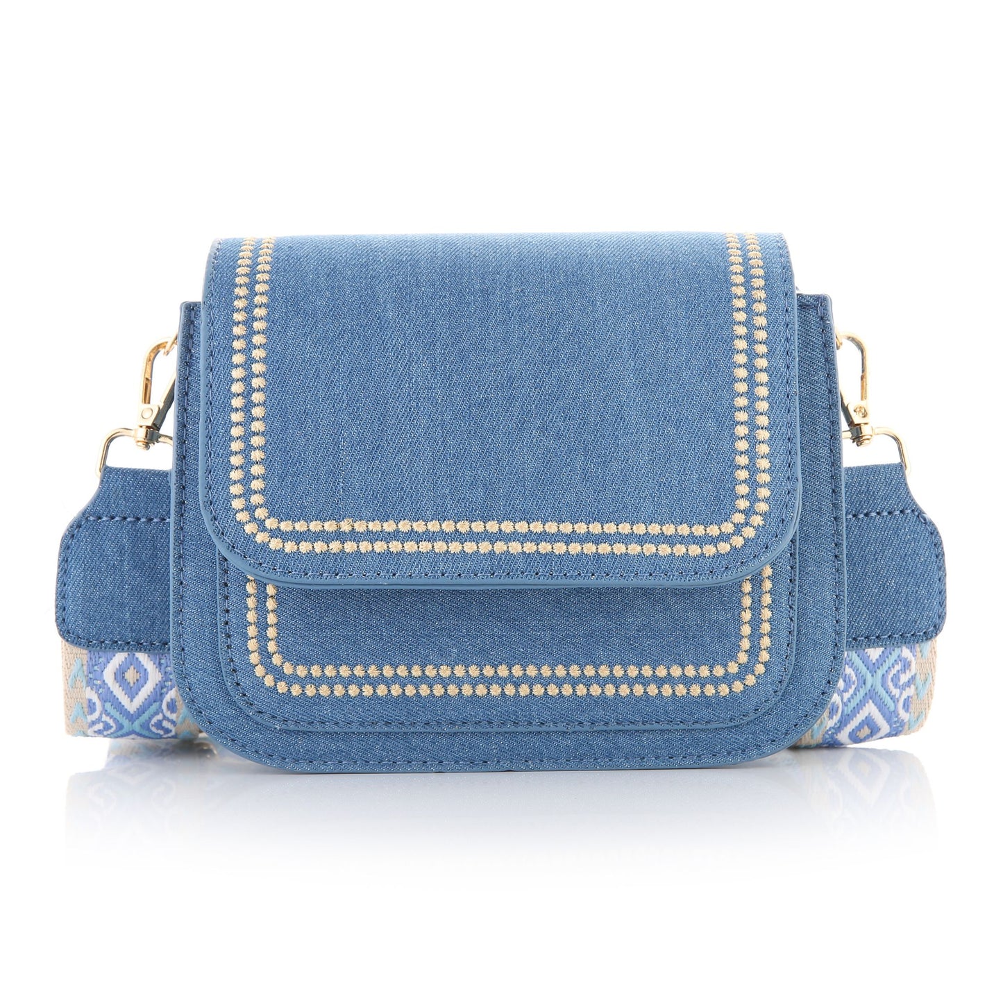 Levi Schoudertas Blauw