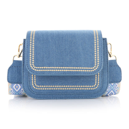 Levi Schoudertas Blauw