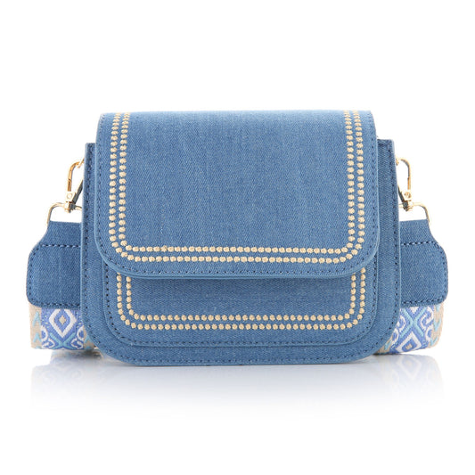 Levi Schoudertas Blauw