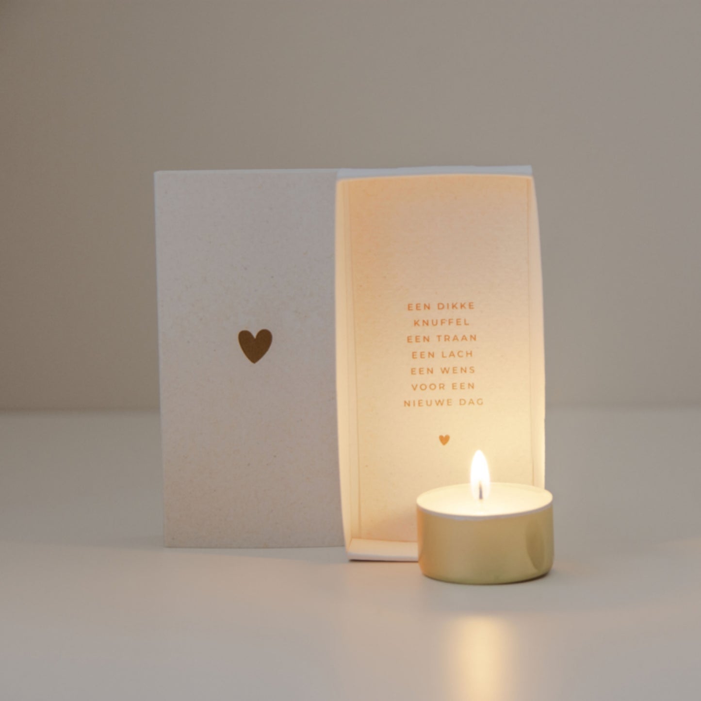 Light in a box ‘Hartje’ – lichtdoosje