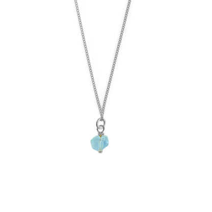 Birthstone ketting Maart - Aquamarijn