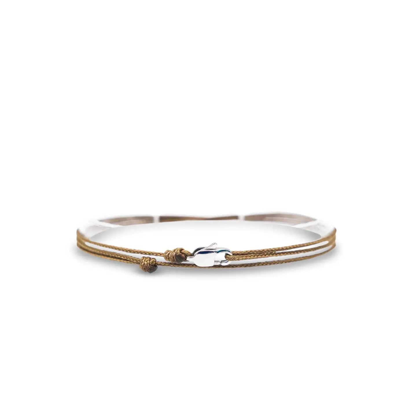 Nomad Armband Cognac/Zilver