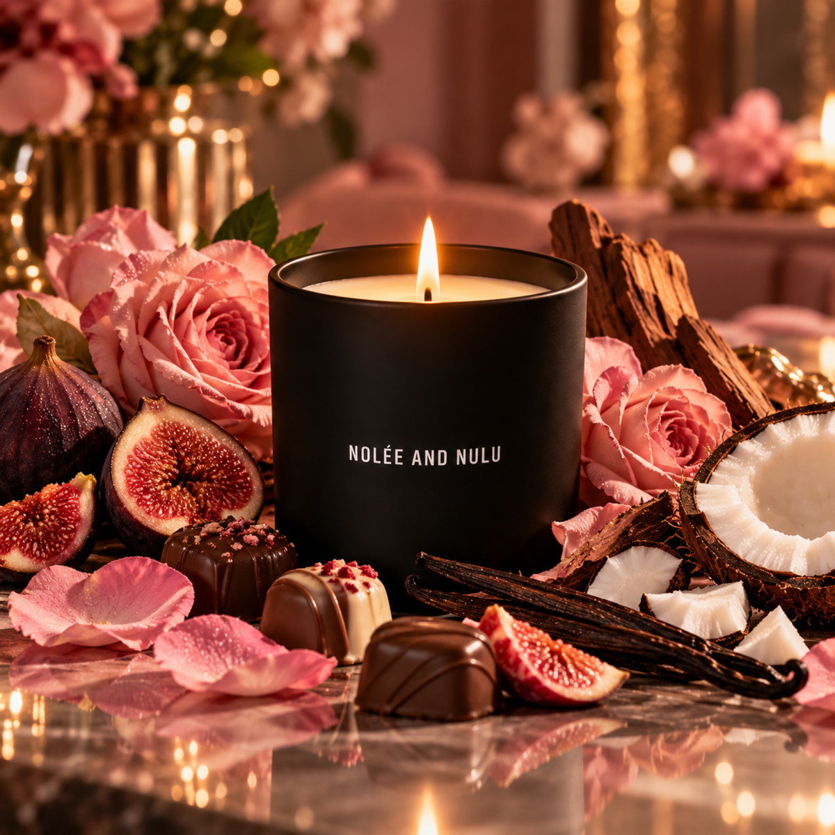 Geurkaars Rose Bonbon 215gr