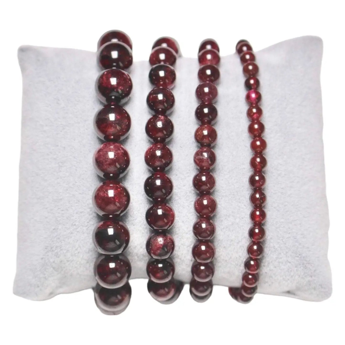 Garnet Armband A+