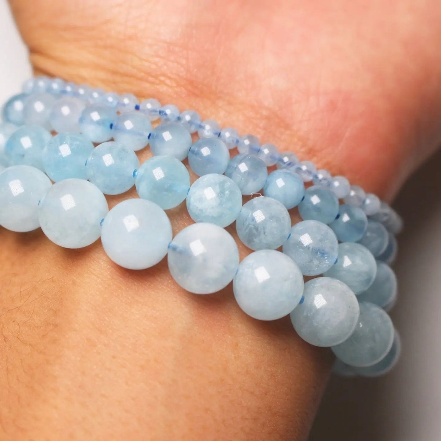 Aquamarijn Armband AA+