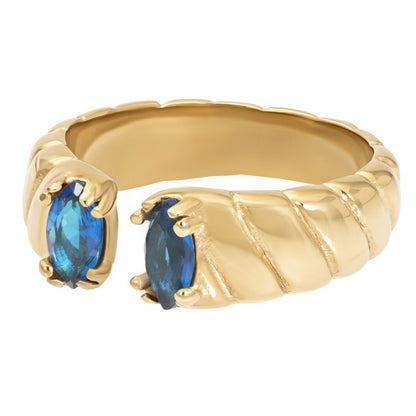 Adore Capri Blue Ring