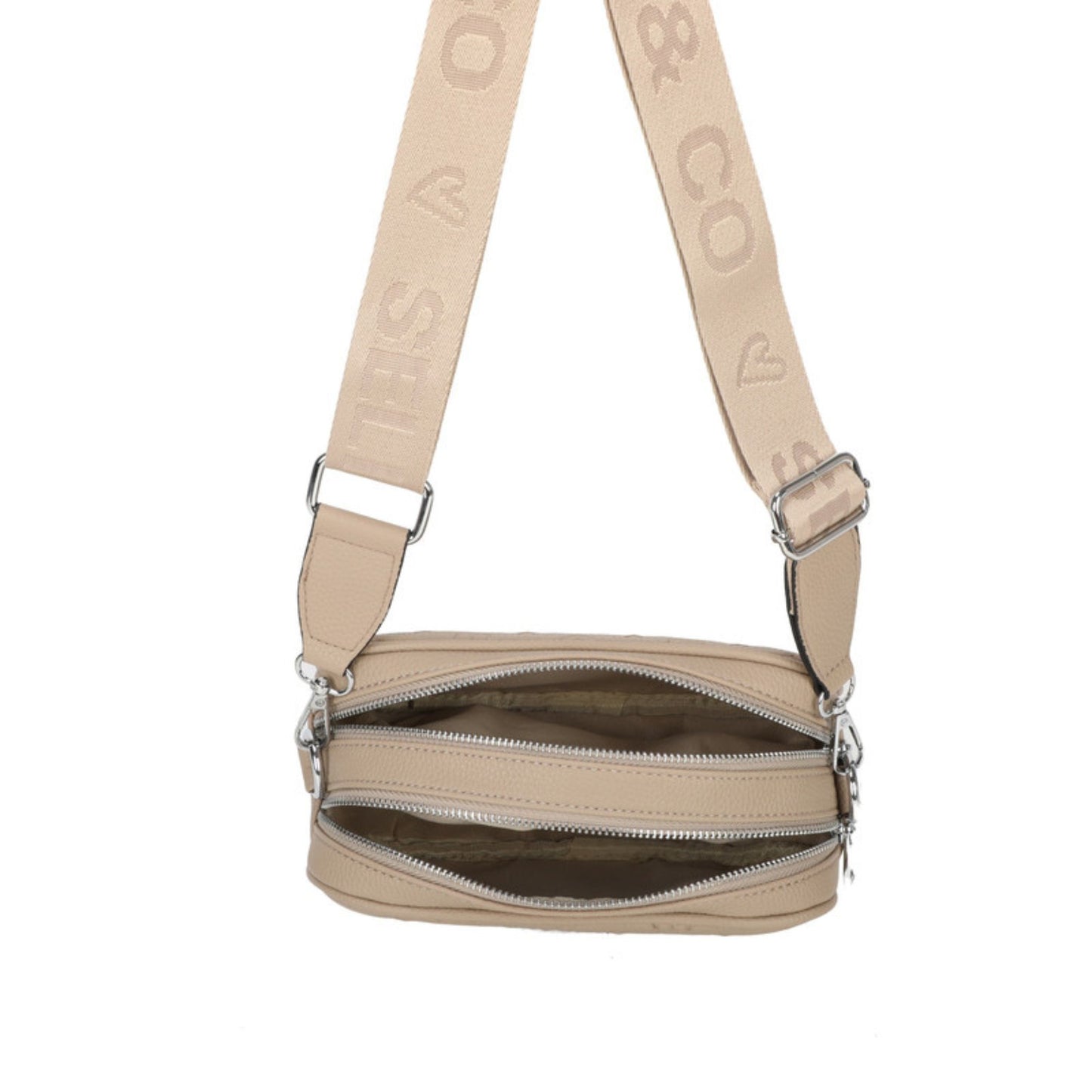 Amy Schoudertas beige/taupe