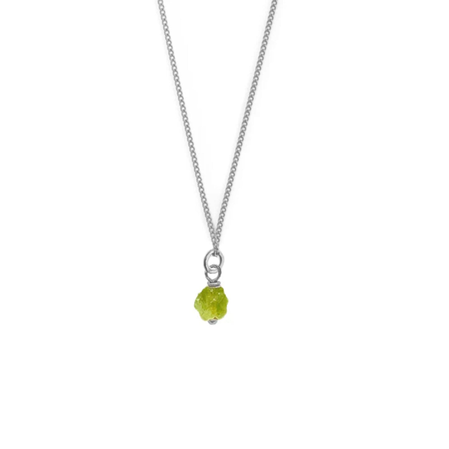 Birthstone ketting Augustus - Peridot