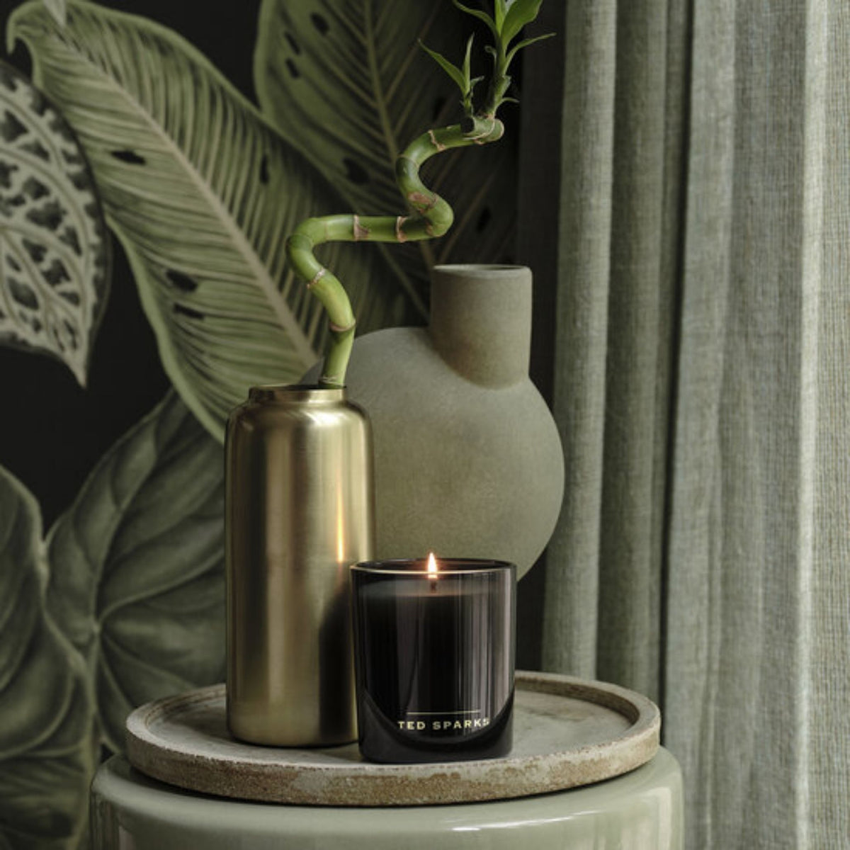 Ted Sparks Demi Geurkaars – Bamboo & Peony