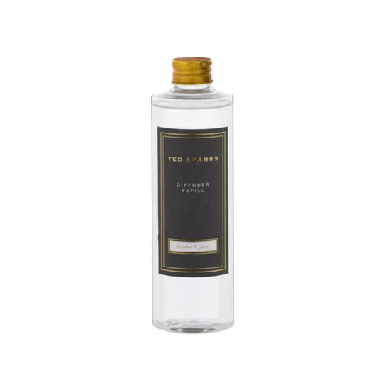 Ted Sparks Diffuser Refill & Sticks – Bamboo & Peony – 250 ml
