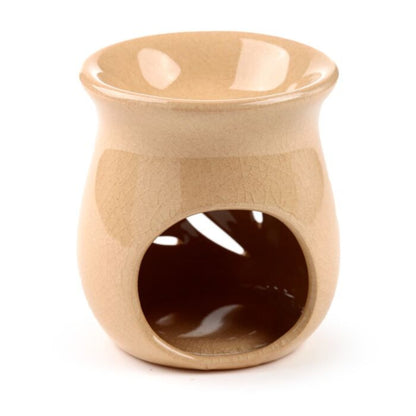 Aroma Brander Blad  Beige