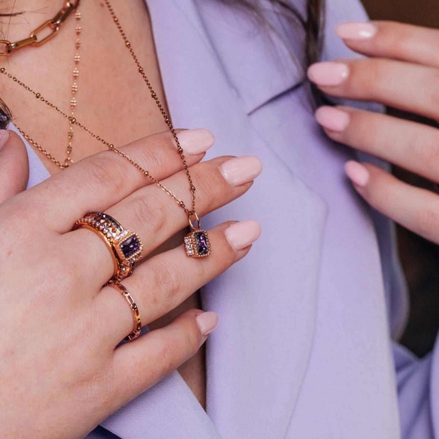 Classic Miracle Tanzanite Hanger