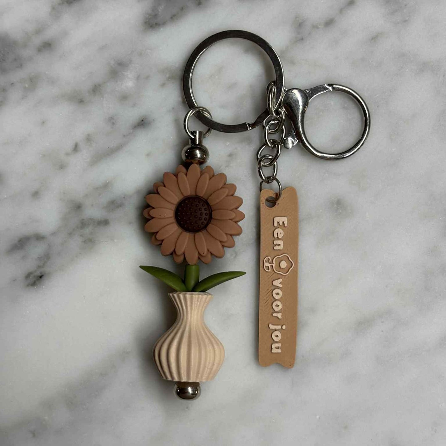 Bloempje voor Jou Sleutelhanger