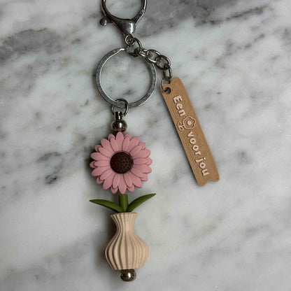 Bloempje voor Jou Sleutelhanger