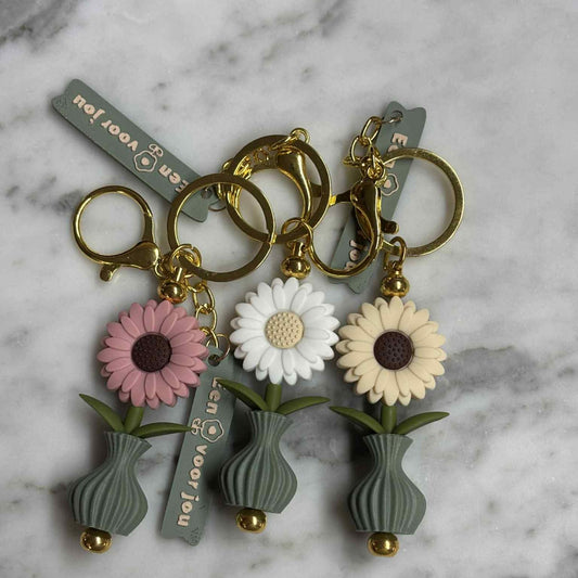 Bloempje voor Jou Sleutelhanger