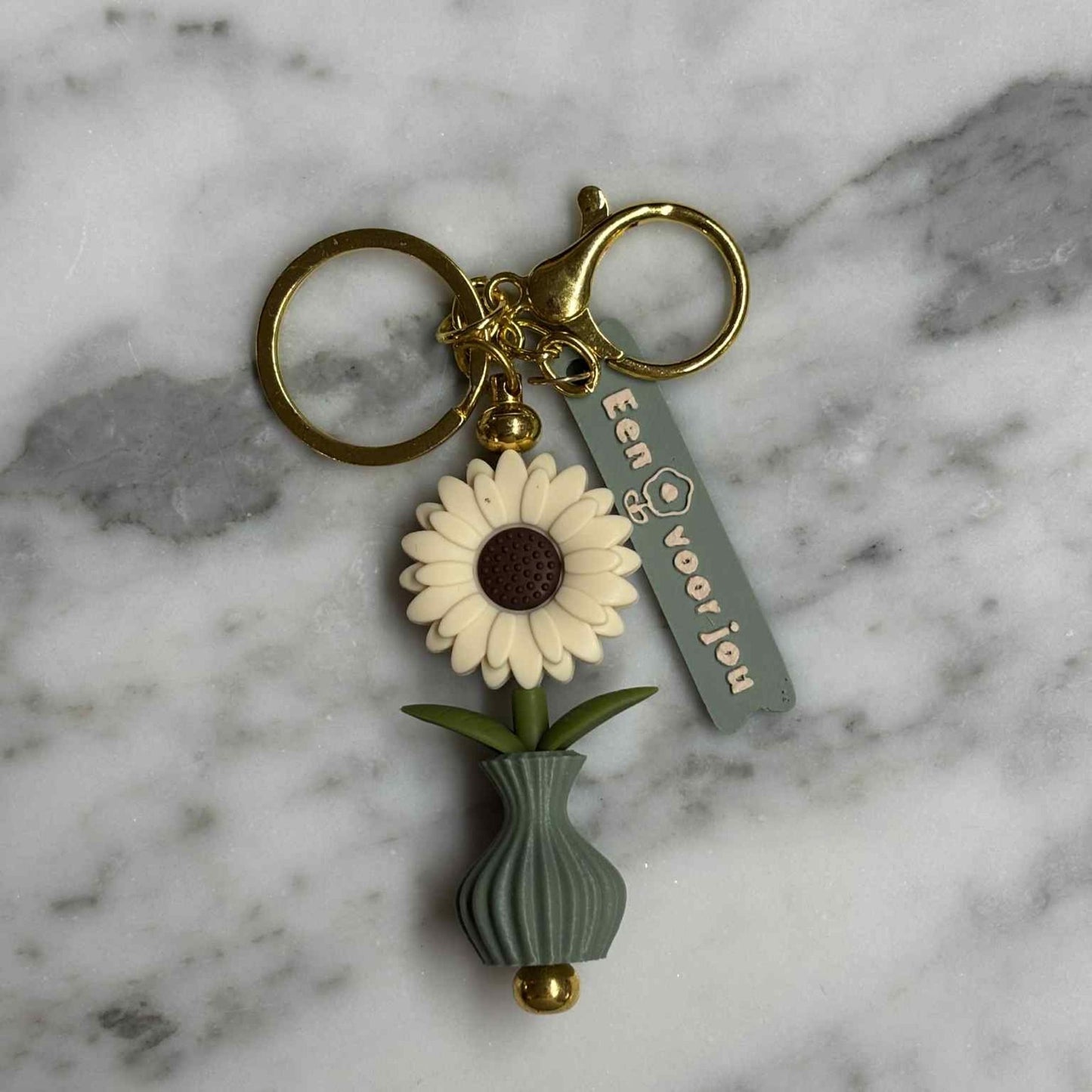 Bloempje voor Jou Sleutelhanger