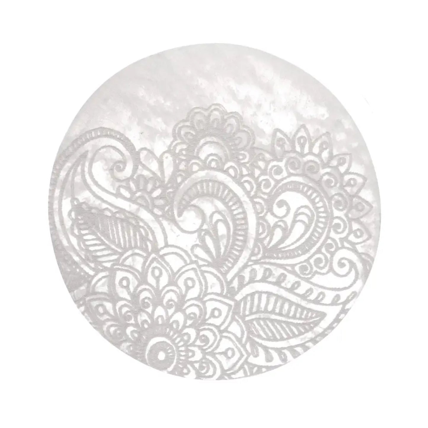 Floral Seleniet Schijf