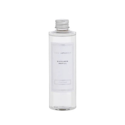 Ted Sparks Diffuser Refill & Sticks – Fresh Linen – 250 ml