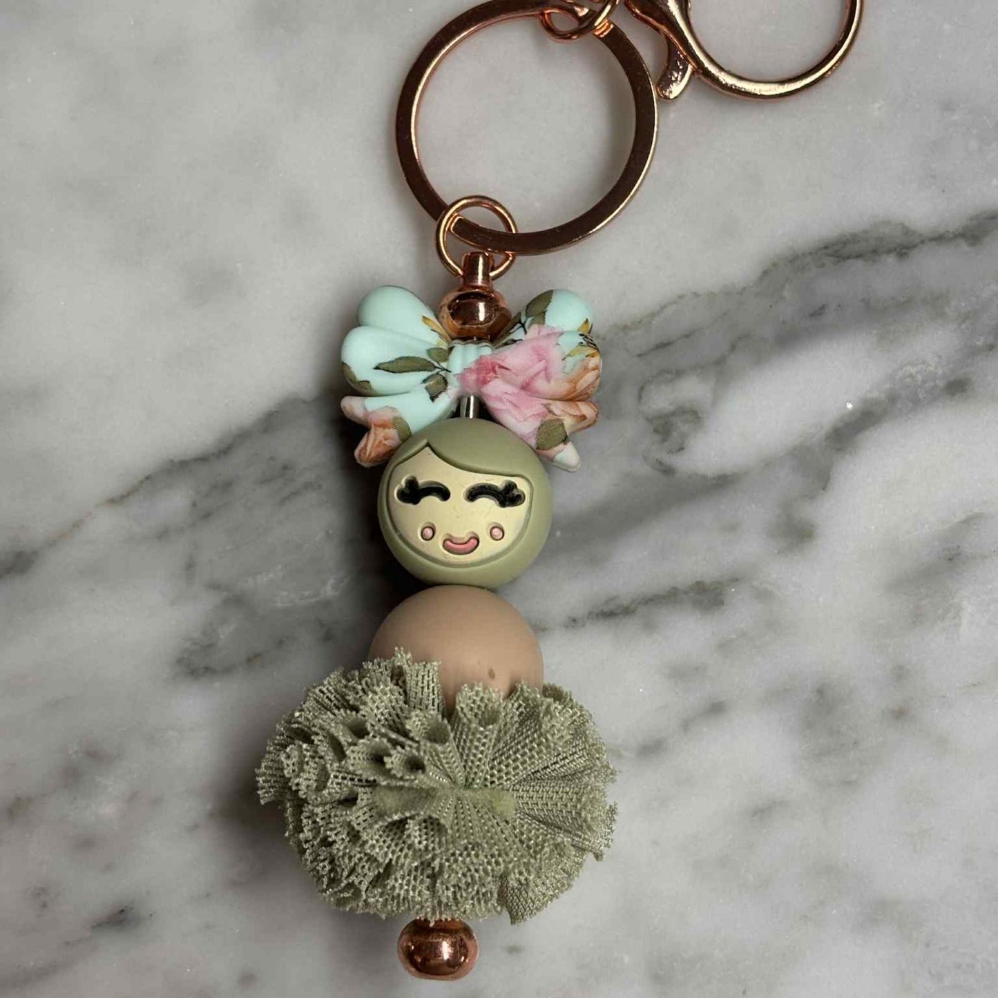 Genevive Gelukspopje Sleutelhanger