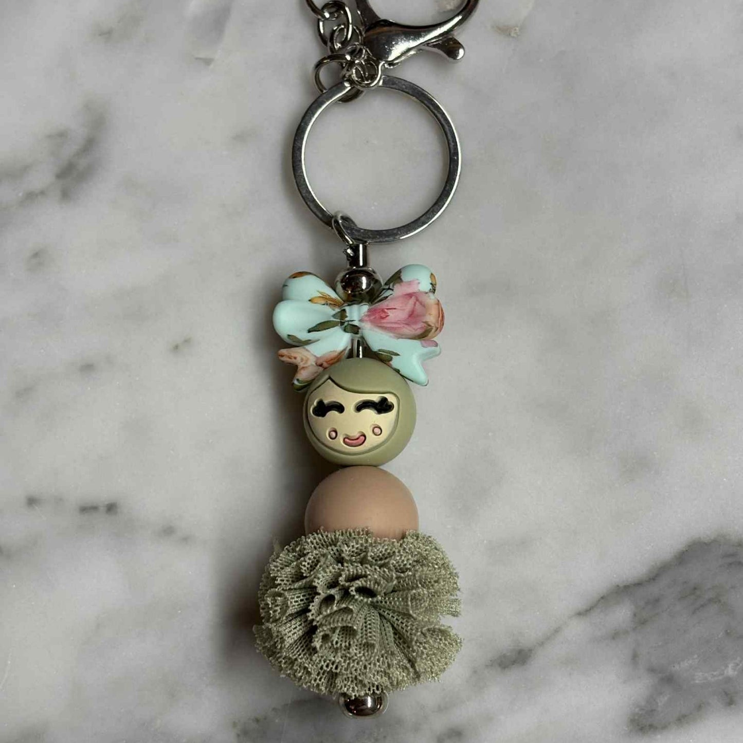 Genevive Gelukspopje Sleutelhanger