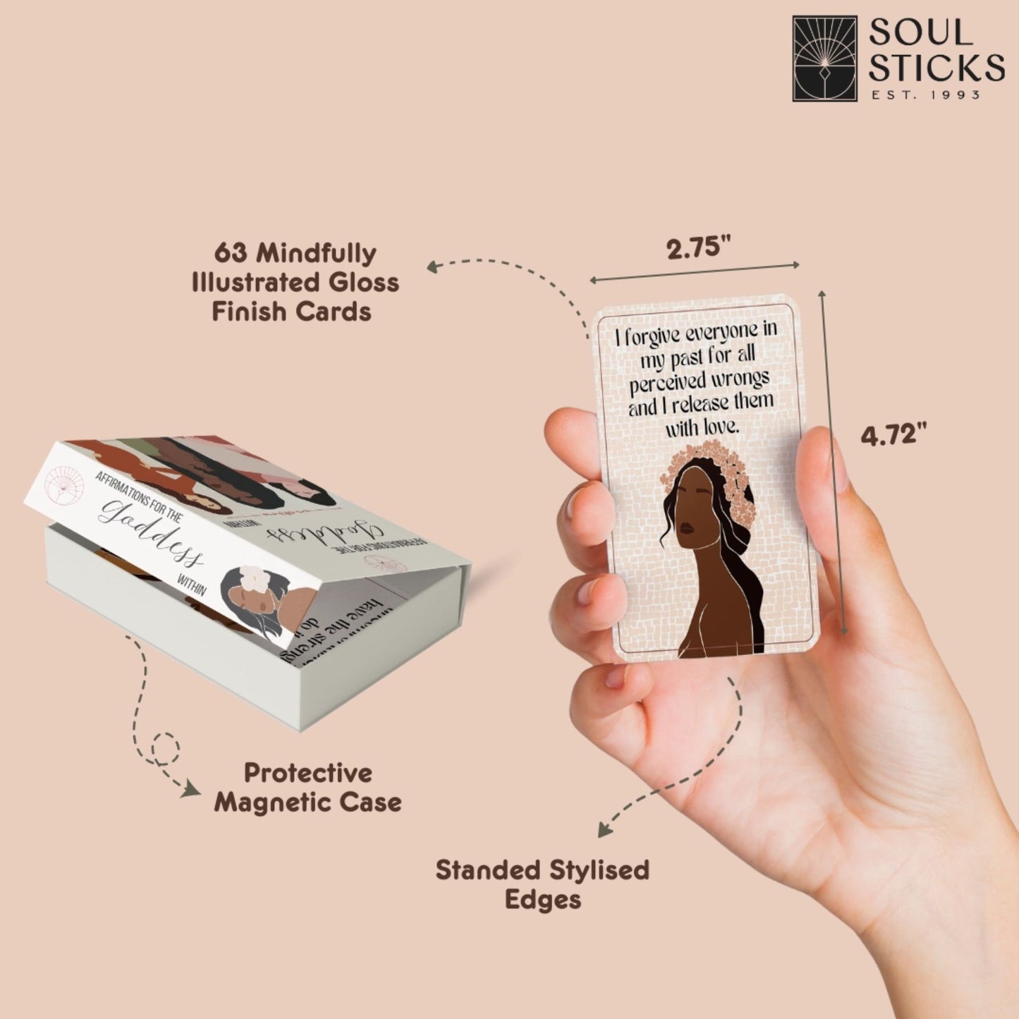 Goddes Affirmatie Kaarten