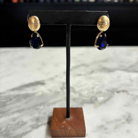 Gold Drop Crystal Mini Blauw