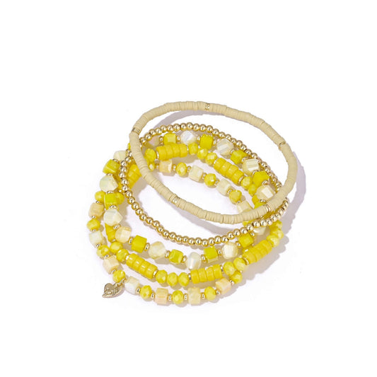 Harmony Plus Size Armbanden Geel