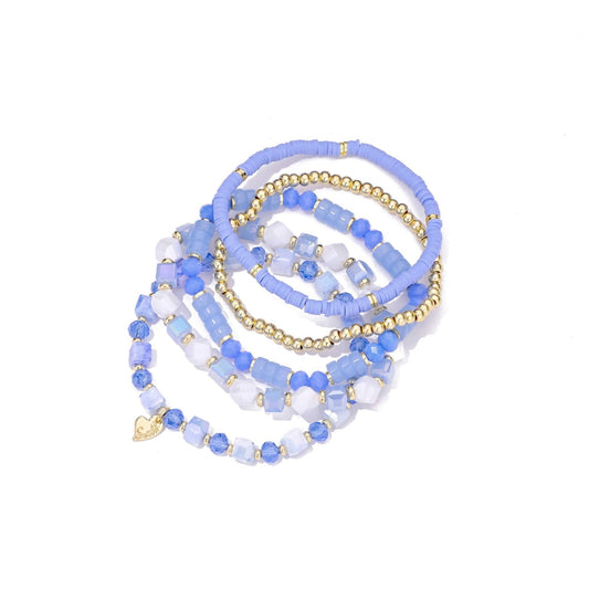 Harmony Plus Size Armbanden Licht Blauw